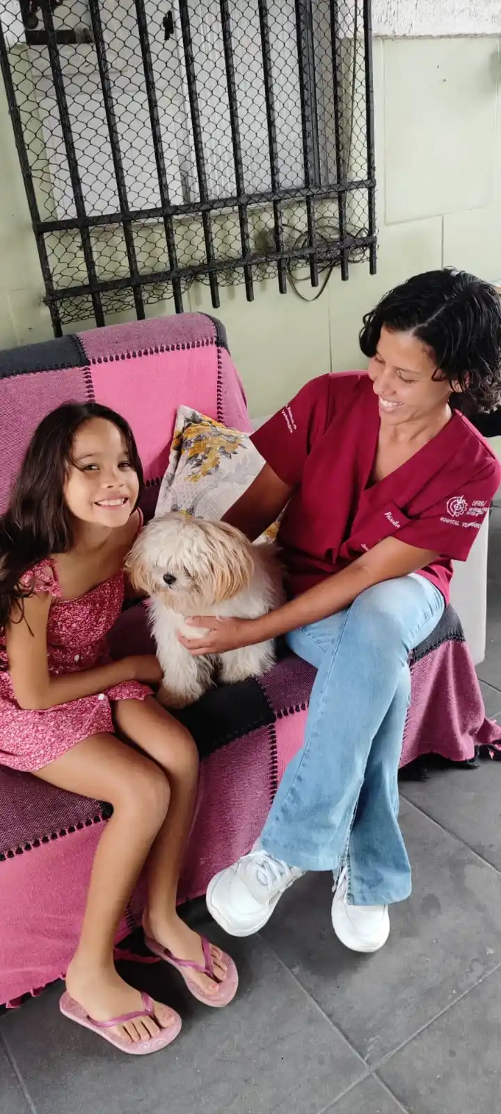 Dra. Priscila com paciente